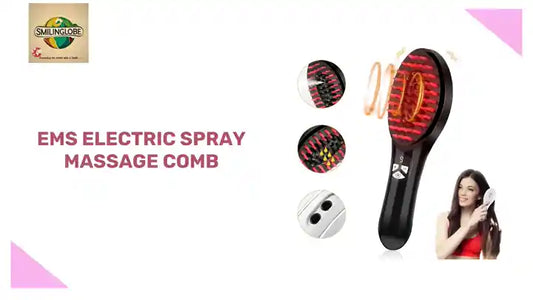 EMS Electric Spray Massage Comb by@Outfy