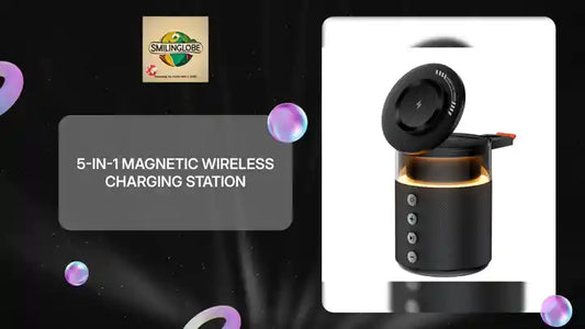 5-in-1 Magnetic Wireless Charging Station by@Outfy