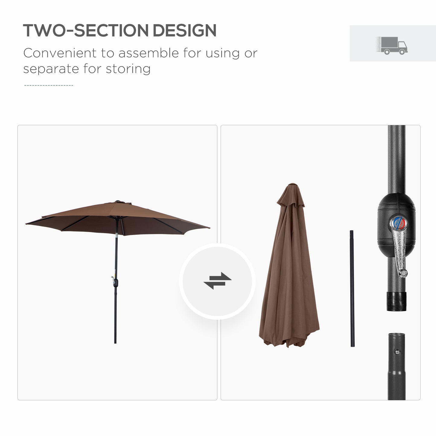 Wall Mounted Umbrella