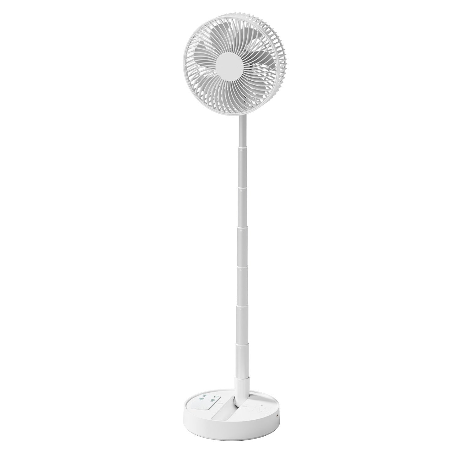 Foldable Telescopic USB Rechargeable Fan with Remote