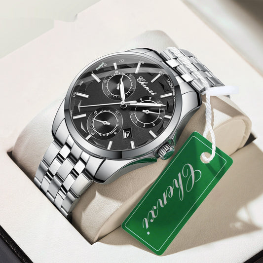 Stylish Business Mens Watch With Luminous Hands