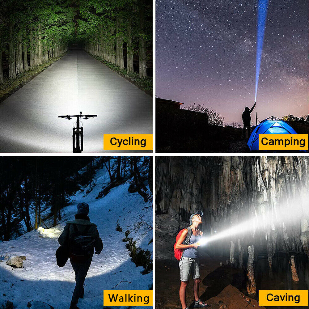 Rechargeable LED Flashlight Lamp 5-Modes Zoomable Hiking Camping Outdoor Torch +Battery+Charger（TK/TMEU for self-pickup）

Note : This product is available only in US marketplace