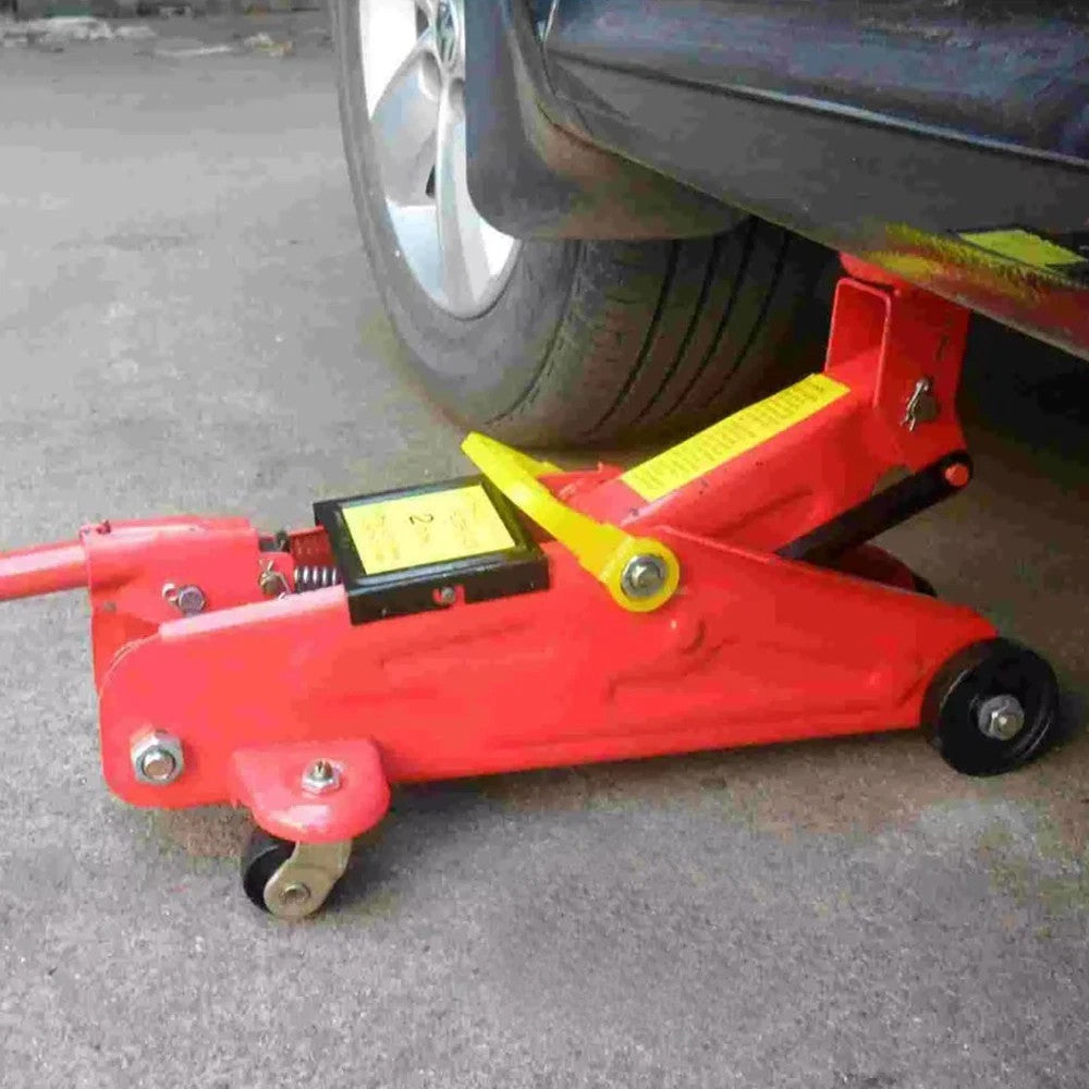 2 Ton Tonne Hydraulic Trolley Floor Jack With Plastic Storage Carry Case Car Van