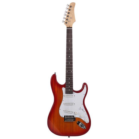 Sports Rosewood Fingerboard  Electric Guitar Sunset Red