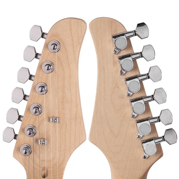 Sports Rosewood Fingerboard  Electric Guitar Sunset Red