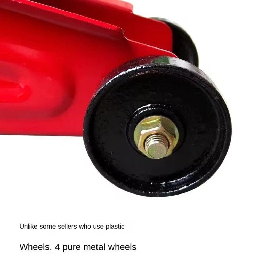 2 Ton Tonne Hydraulic Trolley Floor Jack With Plastic Storage Carry Case Car Van