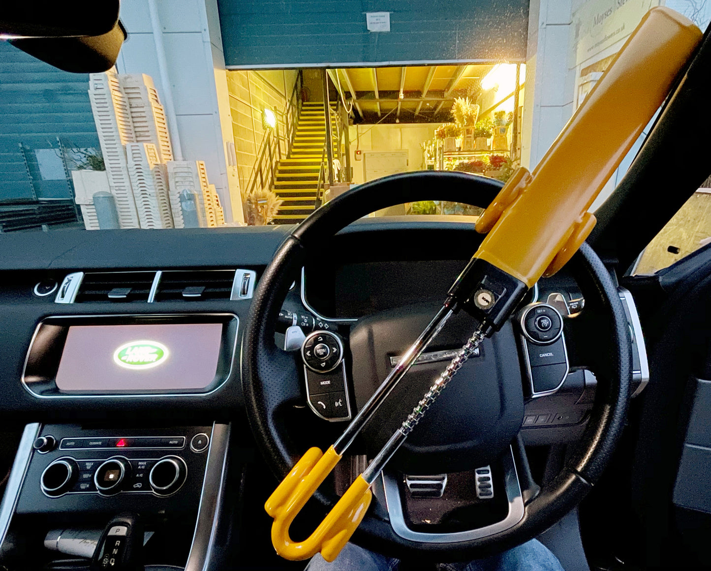 Car Steering Wheel Lock HEAVY DUTY High Security Anti Theft Hook Van Hook Crook