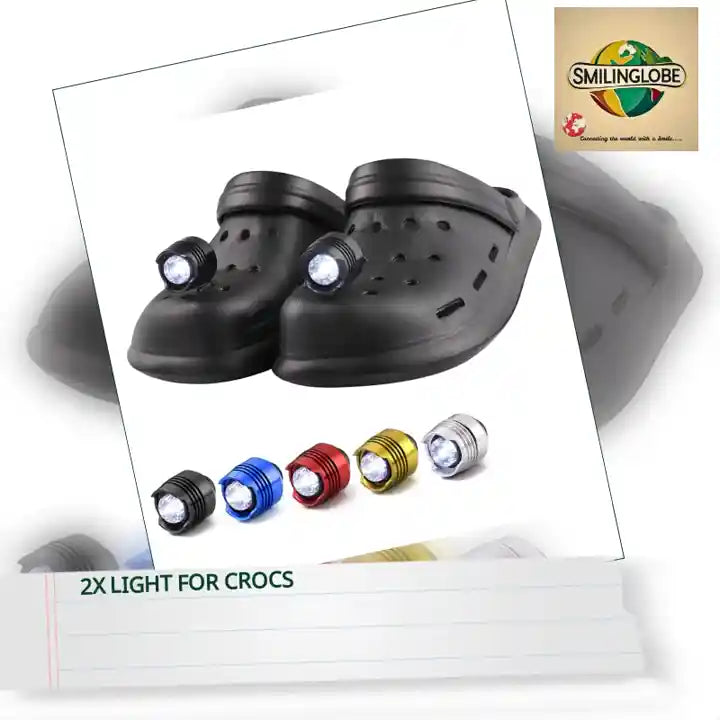 2x Light for Crocs by@Outfy