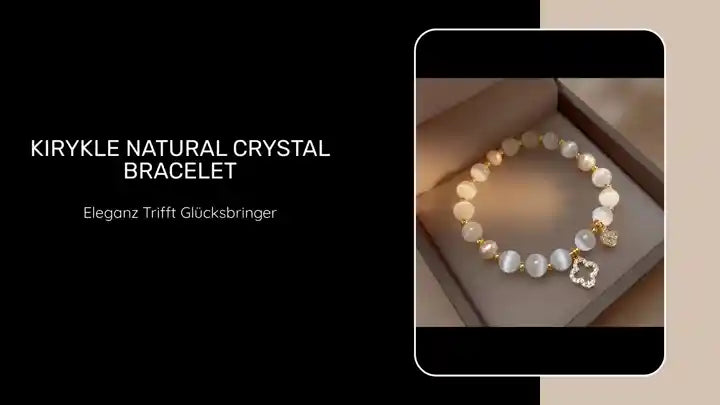 Kirykle Natural Crystal Bracelet by@Outfy