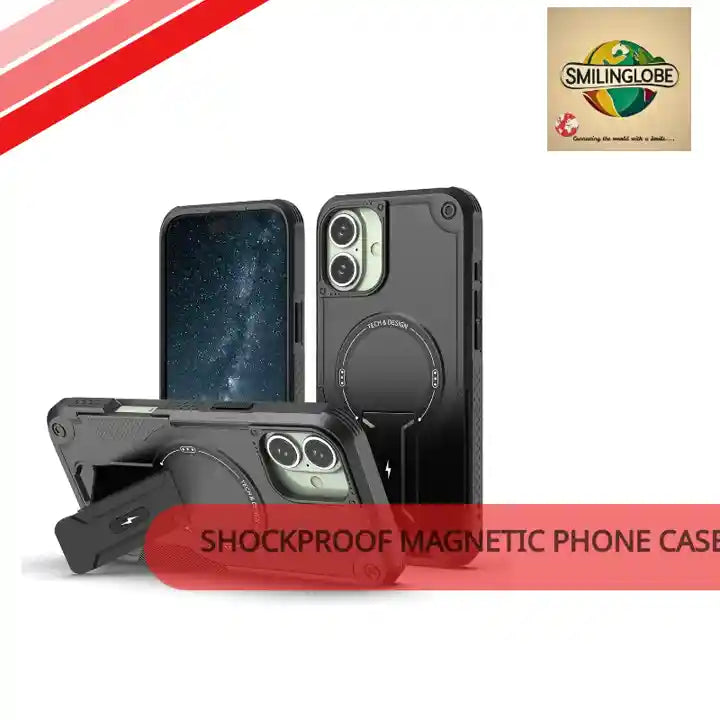 Shockproof Magnetic Phone Case for iPhone by@Outfy