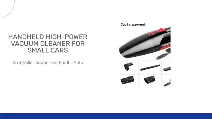 Handheld High-Power Vacuum Cleaner For Small Cars by@Outfy