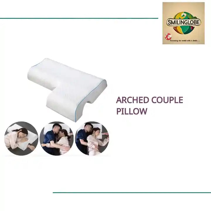 Arched Couple Pillow by@Outfy