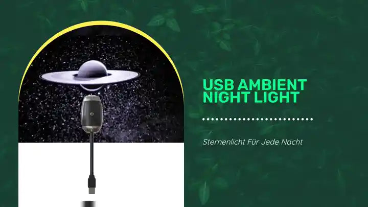 USB Ambient Night Light by@Outfy