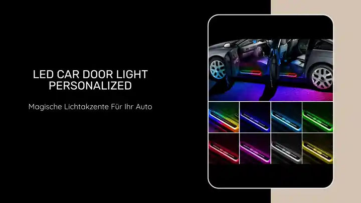 LED Car Door Light Personalized by@Outfy