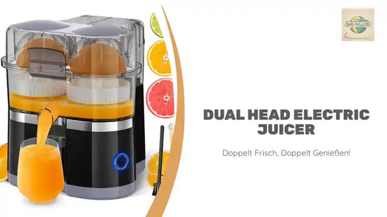 Dual Head Electric Juicer by@Outfy