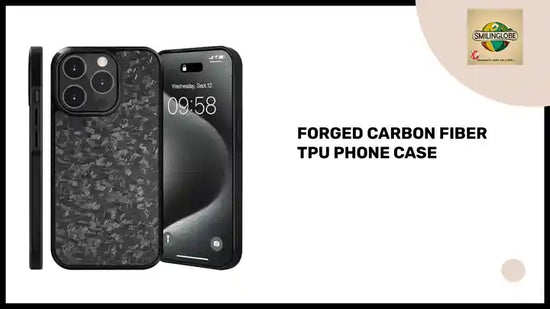 Forged Carbon Fiber TPU Phone Case by@Outfy