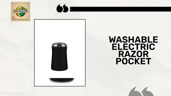 Washable Electric Razor Pocket by@Outfy