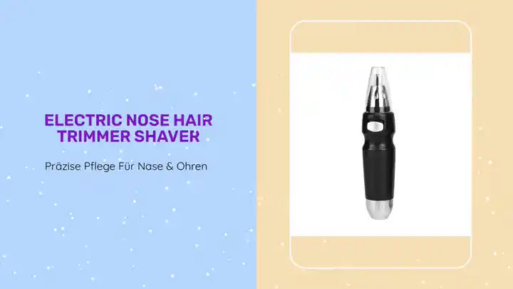 Electric Nose Hair Trimmer Shaver by@Outfy