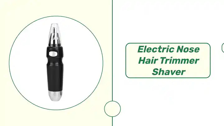 Electric Nose Hair Trimmer Shaver by@Outfy