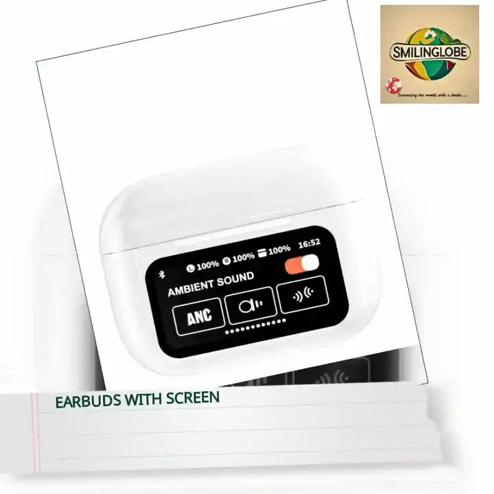 Earbuds with Screen by@Outfy