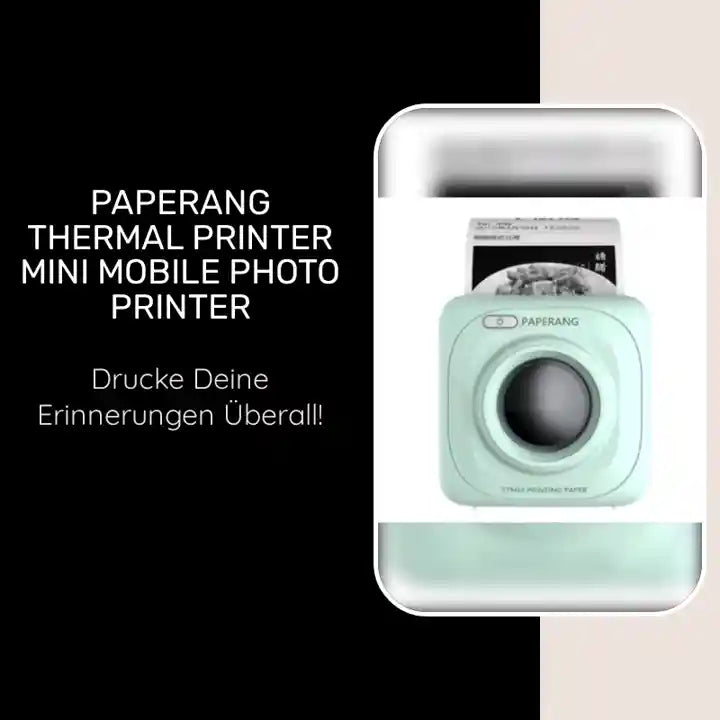 Paperang Thermal Printer Mini Mobile Photo Printer by@Outfy