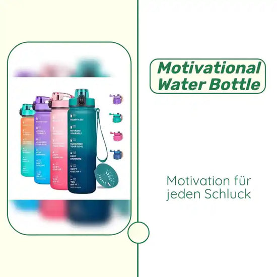 Motivational Water Bottle by@Outfy