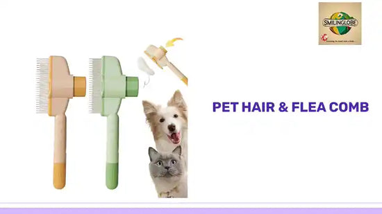 Pet Hair &amp; Flea Comb by@Outfy