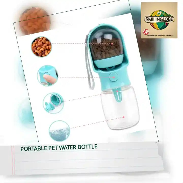 Portable Pet Water Bottle by@Outfy