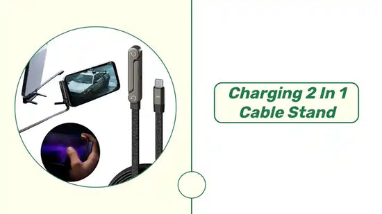 Charging 2 in 1 Cable Stand by@Outfy