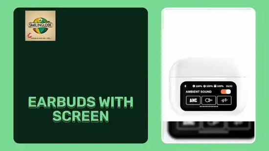 Earbuds with Screen by@Outfy