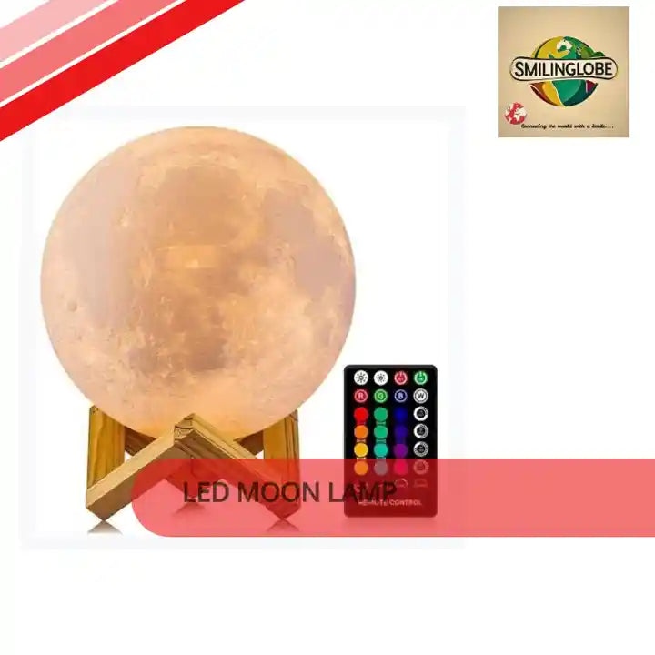 LED Moon Lamp by@Outfy