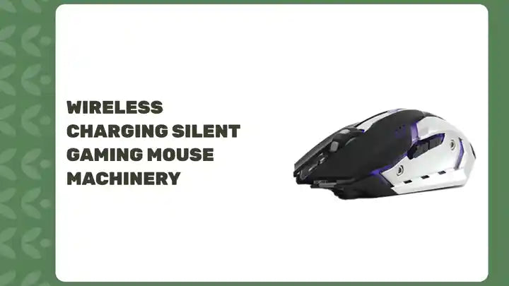 Wireless Charging Silent Gaming Mouse Machinery by@Outfy