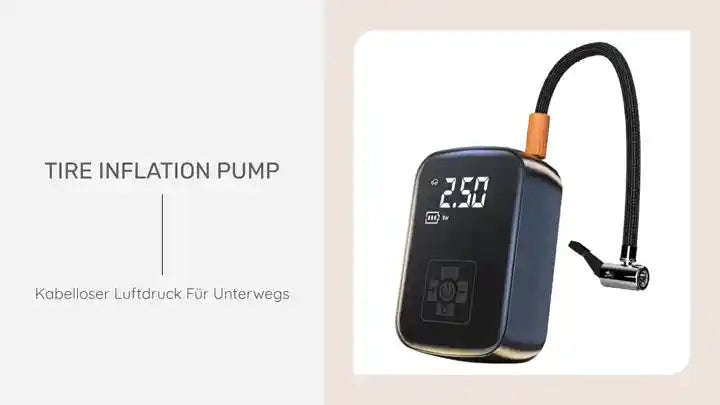 Tire Inflation Pump by@Outfy