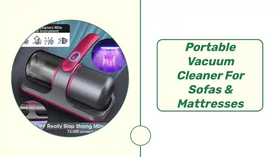 Portable Vacuum Cleaner for Sofas &amp; Mattresses by@Outfy