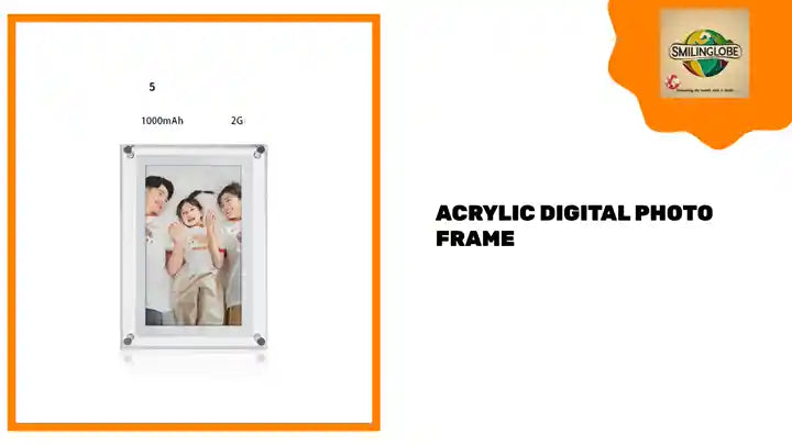 Acrylic Digital Photo Frame by@Outfy