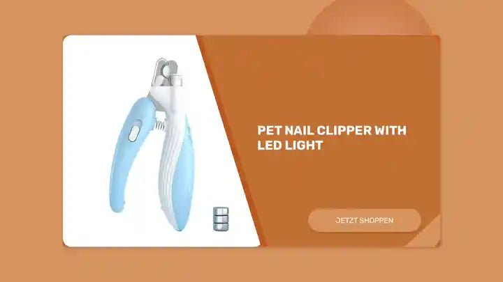 Pet Nail Clipper with Led Light by@Outfy