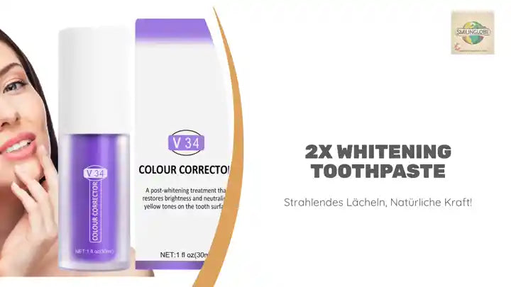2x Whitening Toothpaste by@Outfy