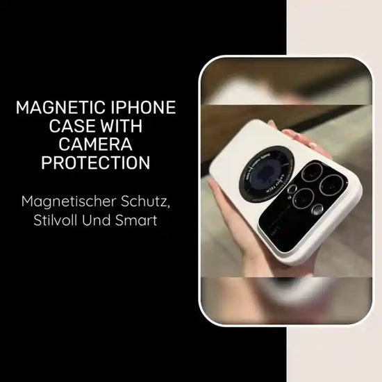 Magnetic iPhone Case with Camera Protection by@Outfy