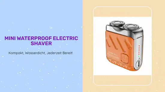 Mini Waterproof Electric Shaver by@Outfy