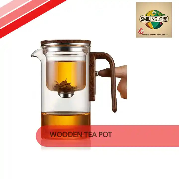 Wooden Tea Pot by@Outfy