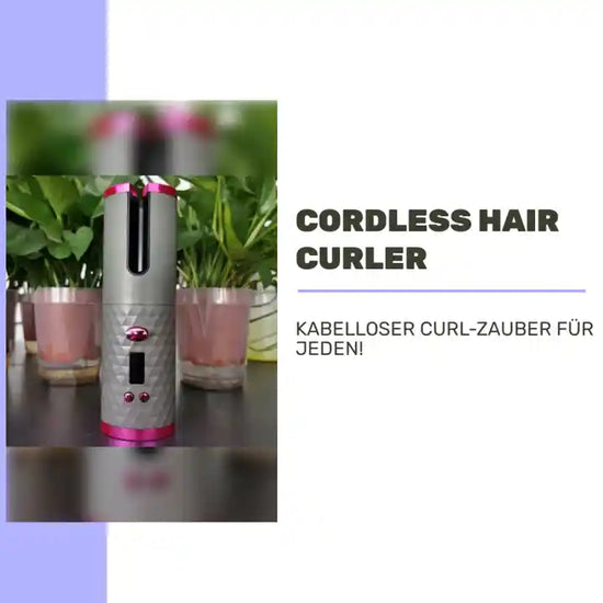 Cordless Hair Curler by@Outfy
