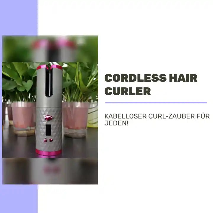 Cordless Hair Curler by@Outfy
