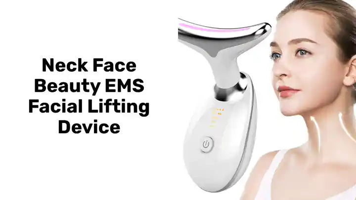 Neck Face Beauty EMS Facial Lifting Device by@Outfy