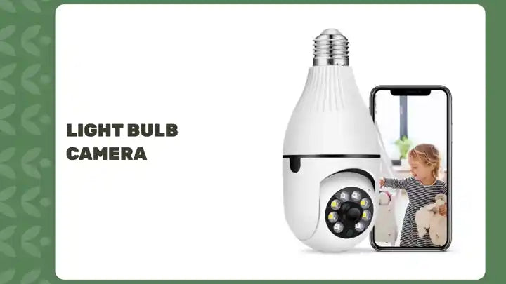 Light Bulb Camera by@Outfy