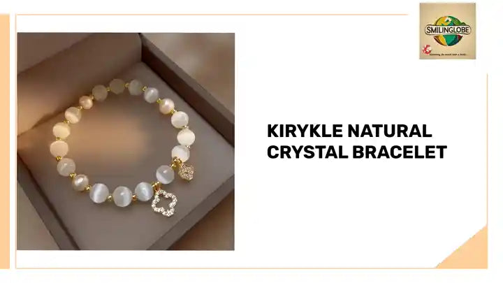 Kirykle Natural Crystal Bracelet by@Outfy