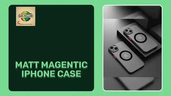 Matt Magentic iPhone Case by@Outfy