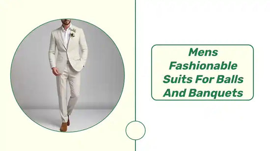 Mens Fashionable Suits For Balls And Banquets by@Outfy