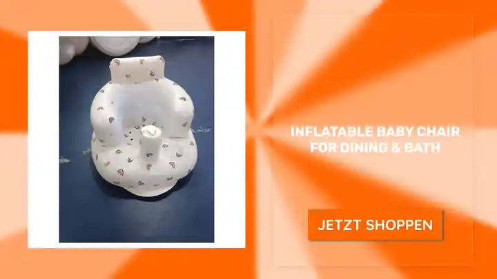 Inflatable Baby Chair for Dining & Bath by@Outfy