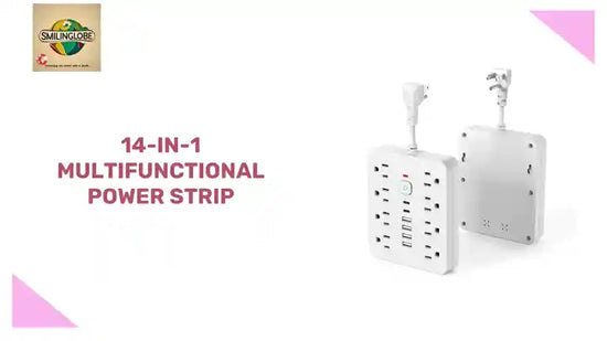 14-in-1 Multifunctional Power Strip by@Outfy