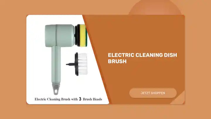 Electric Cleaning Dish Brush by@Outfy